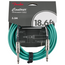 Fender Contour Series 18.6' Instrument Cable, Sherwood Green