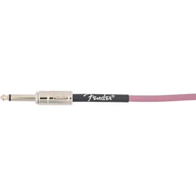 Fender Contour Series 18.6' Instrument Cable, Burgundy Mist