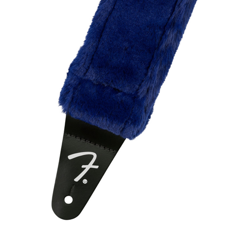 Fender Poodle Plush Strap, Blue
