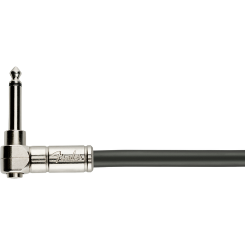 Fender 10 Foot Professional Series Kill Switch Instrument Cable, Straight/Angle, Black