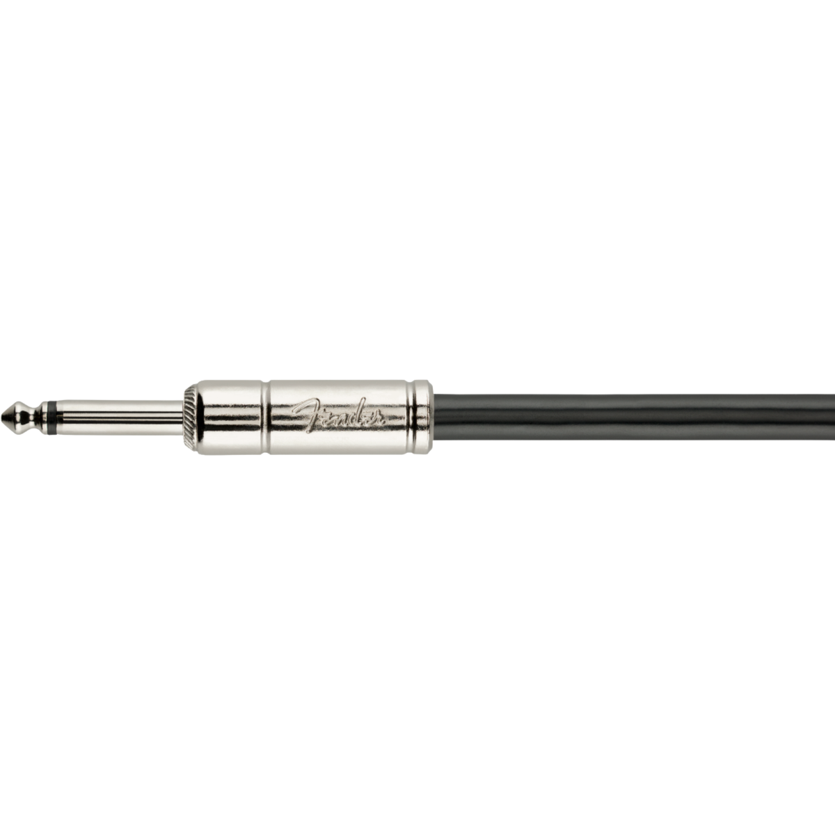 Fender 18.6 Foot Professional Series Kill Switch Instrument Cable, Straight/Angle, Black