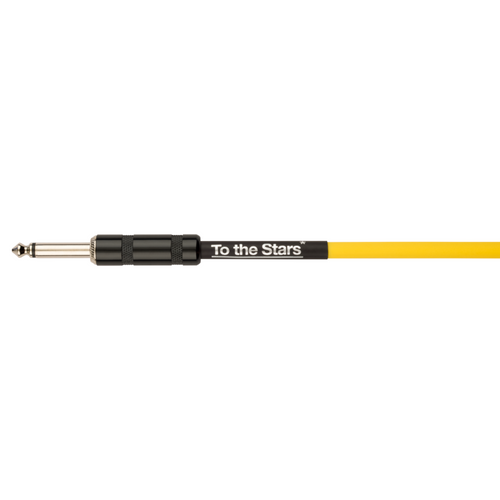 Fender Tom Delonge 18.6 Foot To The Stars Instrument Cable, Graffiti Yellow