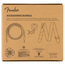 Fender Accessory Essentials Pack w/Cable, Clip On Tuner, Strap