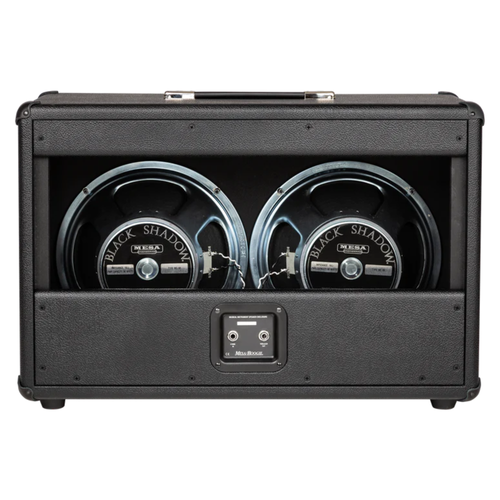 Mesa Boogie 2x12 Boogie Open Back Guitar Amplifier Cabinet, Black Bronco
