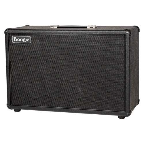 Mesa Boogie 2x12 Boogie Open Back Guitar Amplifier Cabinet, Black Bronco