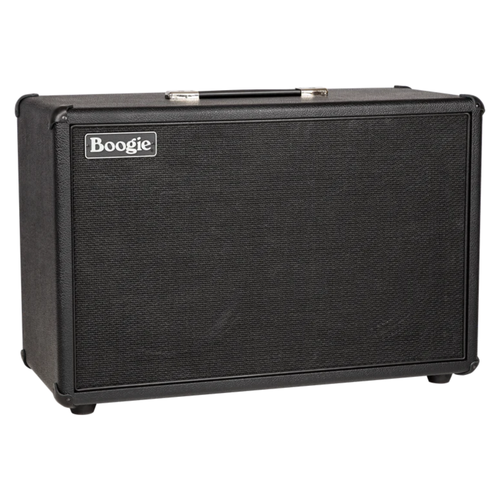Mesa Boogie 2x12 Boogie Open Back Guitar Amplifier Cabinet, Black Bronco