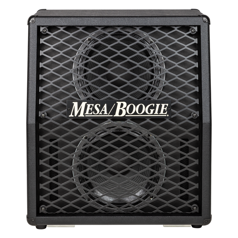 Mesa Boogie Split Back 2x12" Guitar Amplifier Cabinet, Black Bronco/Black Metal Grille
