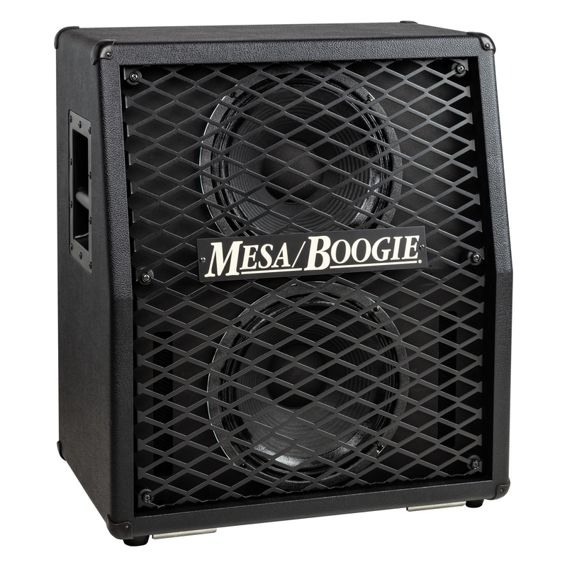 Mesa Boogie Split Back 2x12" Guitar Amplifier Cabinet, Black Bronco/Black Metal Grille
