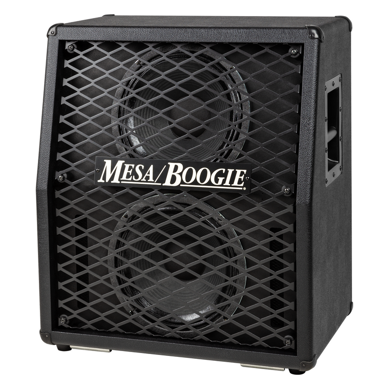Mesa Boogie Split Back 2x12" Guitar Amplifier Cabinet, Black Bronco/Black Metal Grille