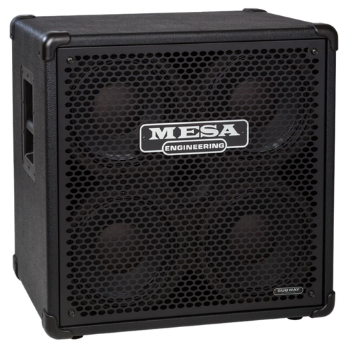 Mesa Boogie 4 x 10" Subway Ultra Lite Bass Cabinet, Black Bronco/Black Metal Grille