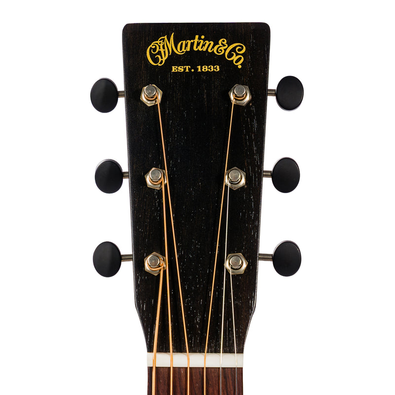 Martin 000-17E Acoustic-Electric Guitar, Black Smoke w/Soft Case