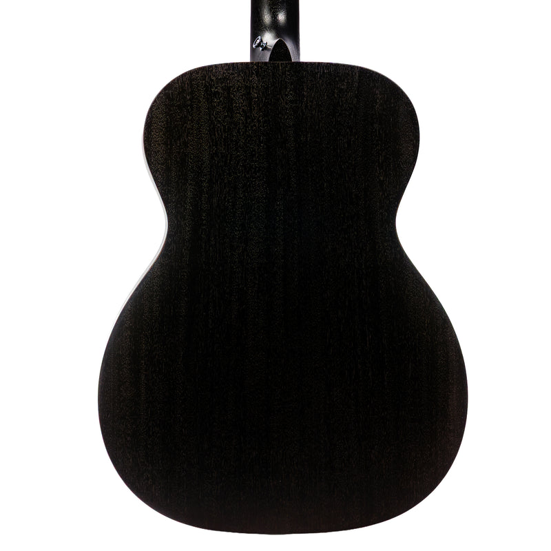 Martin 000-17E Acoustic-Electric Guitar, Black Smoke w/Soft Case