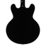 Heritage Standard H-530 Hollow Body Electric Guitar, Ebony Finish, Limited