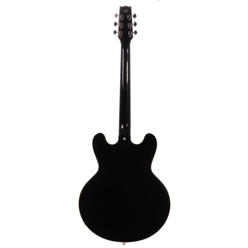 Heritage Standard H-530 Hollow Body Electric Guitar, Ebony Finish, Limited
