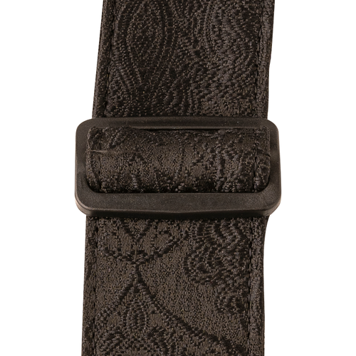 PRS 2" Nylon Paisley Guitar Strap, Black