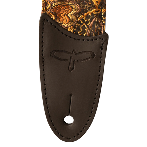PRS 2" Paisley/Nylon Guitar Strap, Brown