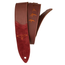 PRS Premium Leather Embroidered Birds Strap, Burgundy