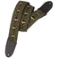 PRS Jacquard Hootenanny Style Guitar Strap, Yellow/Black Birds