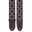 PRS 2" Jacquard Hootenanny Style Guitar Strap, Red/White/Blue Birds