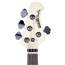 Music Man StingRay Special Electric Bass Guitar, Buttercream, Matching Headstock w/ Case