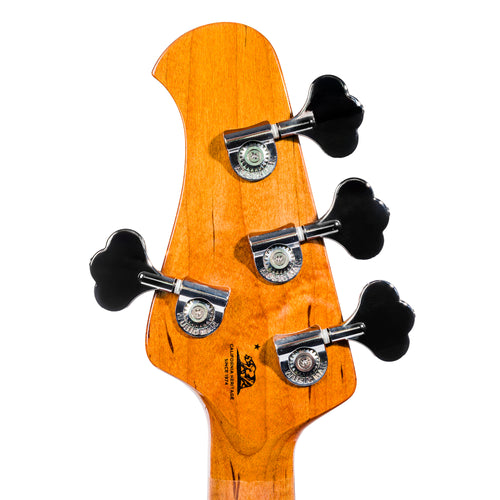 Music Man StingRay Special Electric Bass Guitar, Laguna Green, Matching Headstock, w/ Case