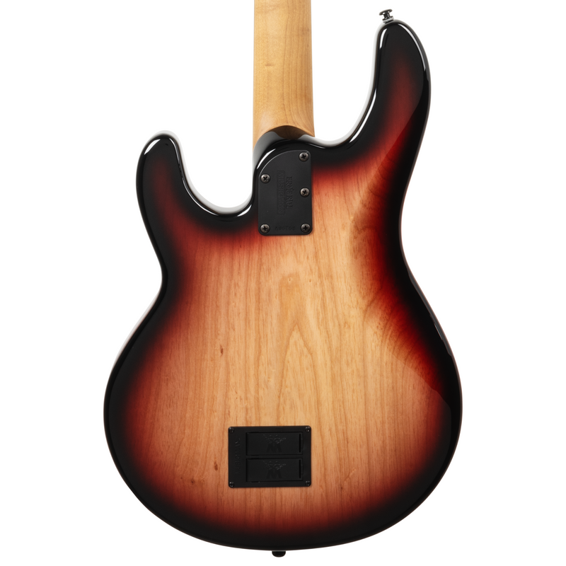 Music Man StingRay Special Bass Guitar, Ebony Fingerboard, Faded Vintage Sunburst