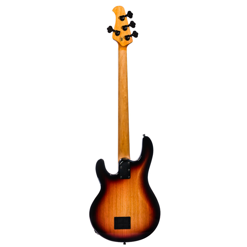 Music Man StingRay Special Bass Guitar, Ebony Fingerboard, Faded Vintage Sunburst