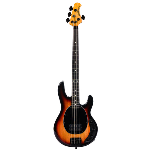 Music Man StingRay Special Bass Guitar, Ebony Fingerboard, Faded Vintage Sunburst