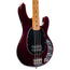 Music Man StingRay Special Bass Guitar, Roasted Maple Fingerboard, Translucent Oxblood