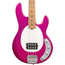 Music Man StringRay Special Bass Guitar, Roasted Maple Neck, Soda Pink Sparkle