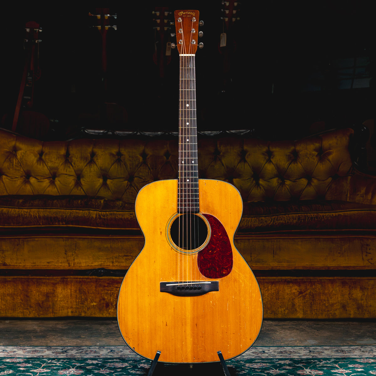 1949 Martin 000-18 Acoustic Guitar, Natural w/Hardshell Case - Used