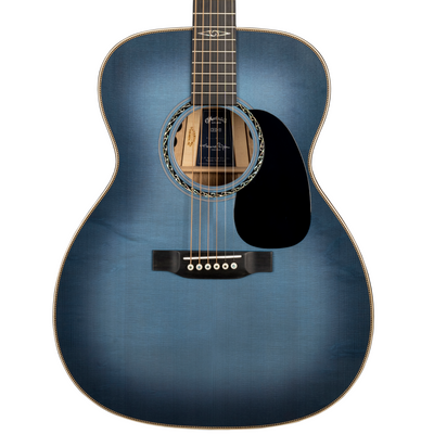 Martin Limited Edition CEO-11 Acoustic-Electric Guitar, New Horizons Blue Burst w/Hardshell Case