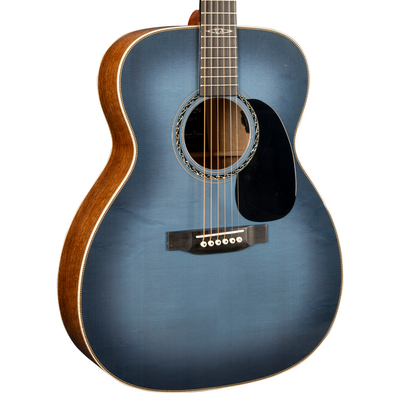 Martin Limited Edition CEO-11 Acoustic-Electric Guitar, New Horizons Blue Burst w/Hardshell Case