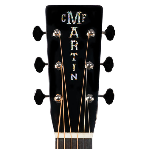 Martin Custom Shop OM-28 Auditorium Blacktop Acoustic Guitar, Spruce/East Indian Rosewood