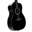 Martin Custom Shop OM-28 Auditorium Blacktop Acoustic Guitar, Spruce/East Indian Rosewood