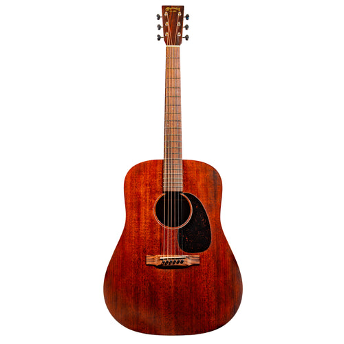 Martin D-15M All Mahogany Dreadnought Acoustic Guitar, Satin Natural