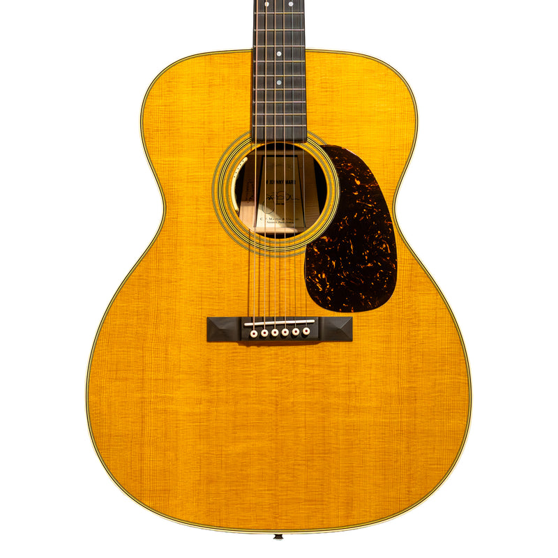 Martin M-6 Johnny Marr Signature Edition Acoustic-Electric Guitar, Natural w/ Hardshell Case
