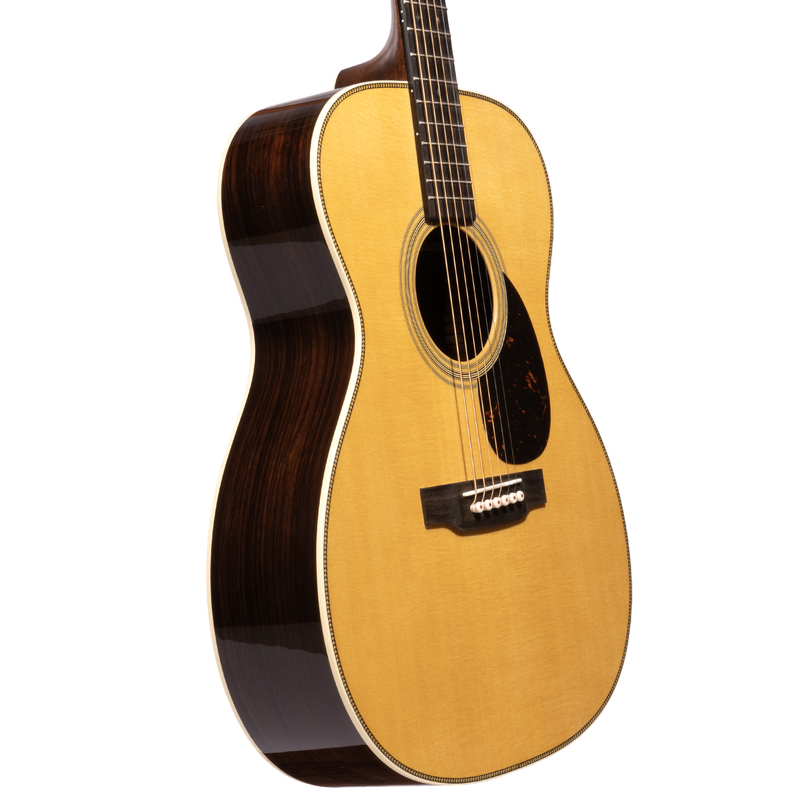 Martin OM-28 Acoustic Guitar, Spruce Top, East Indian Rosewood Back And Sides, Natural Finish