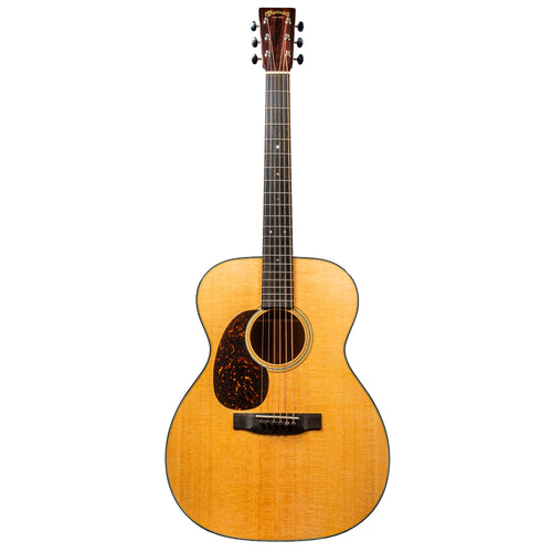 Martin 000-18 Standard Series Left-Handed Acoustic Guitar, Natural