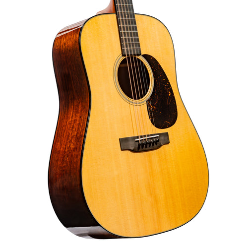 Martin D-18 Standard Series Acoustic Guitar, Natural w/ Hard Case