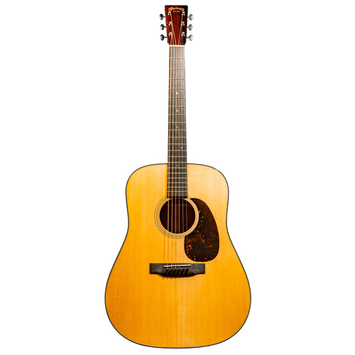 Martin D-18 Standard Series Acoustic Guitar, Natural w/ Hard Case