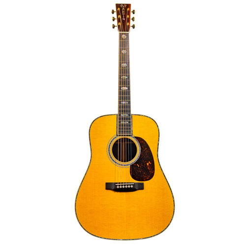 Martin D-45 Standard Series Acoustic Guitar, Natural w/ Hard Case