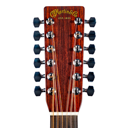 Martin HD12-28 Standard Series 12-String Acoustic Guitar, Spruce/East Indian Rosewood, Natural