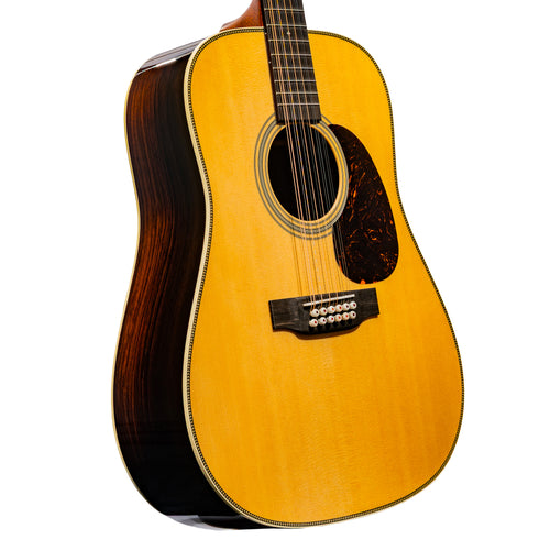 Martin HD12-28 Standard Series 12-String Acoustic Guitar, Spruce/East Indian Rosewood, Natural