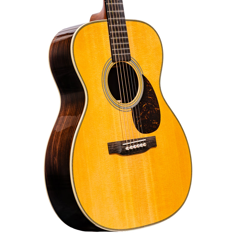 Martin OM-28 Standard Series Acoustic Guitar, Natural w/ Hard Case
