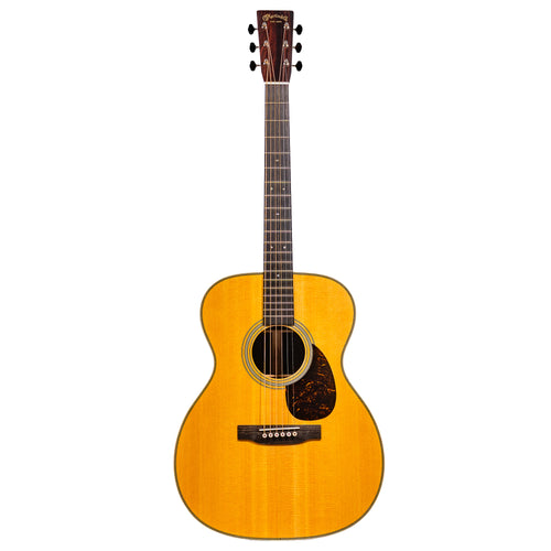 Martin OM-28 Standard Series Acoustic Guitar, Natural w/ Hard Case