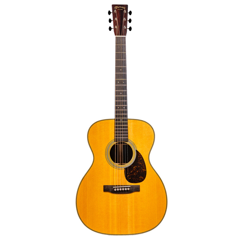 Martin OM-28 Standard Series Acoustic Guitar, Natural w/ Hard Case