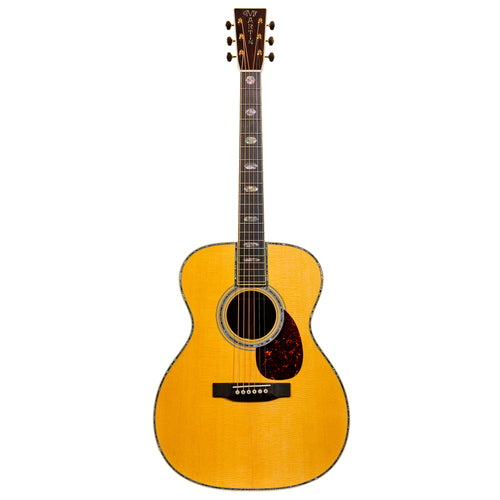 Martin OM-45 Standard Series Acoustic Guitar, Spruce/East Indian Rosewood, Natural w/Hardshell Case