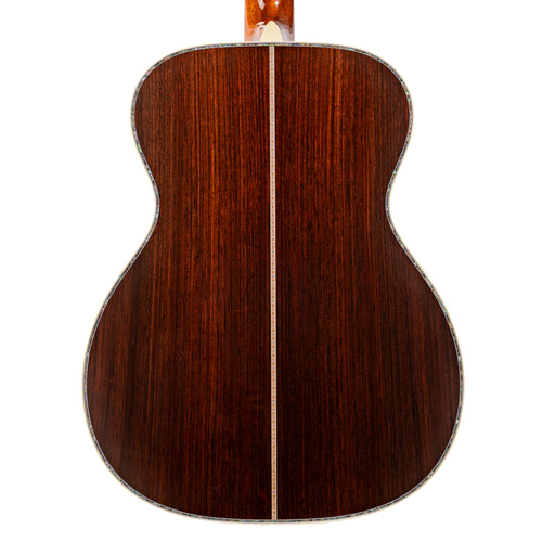 Martin OM-45 Standard Series Acoustic Guitar, Spruce/East Indian Rosewood, Natural w/Hardshell Case