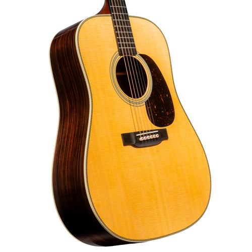 Martin Super HD-28 Standard Series Acoustic Guitar, Natural w/ Hard Case